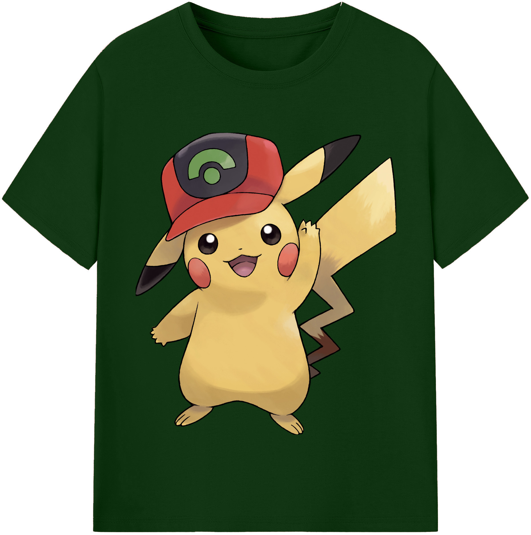 （画像用） ポケットモンスター Pokémon 綿100％半袖Tシャツ（フロントプリント）